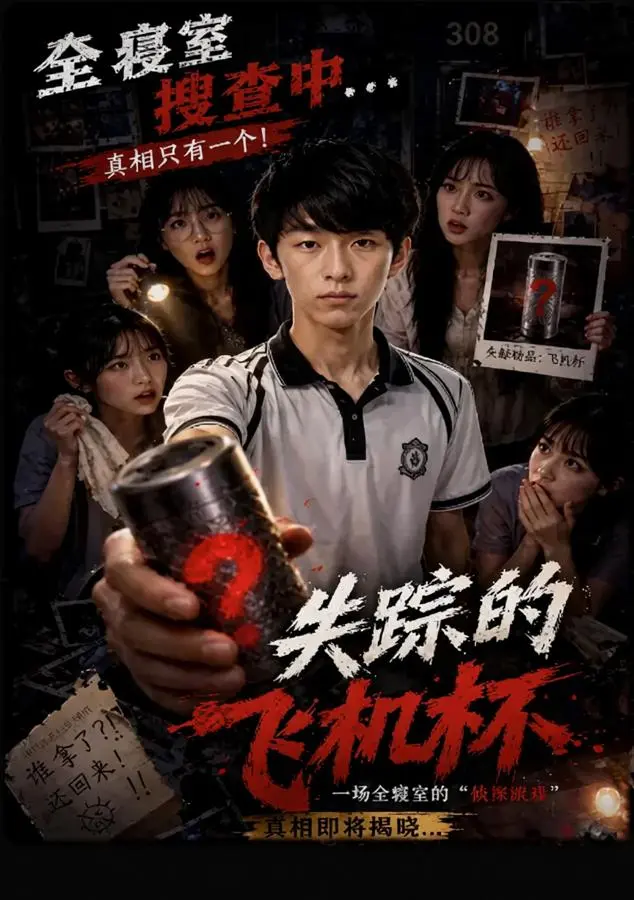 黄果新作《失踪的飞机杯》更新至第6集-丝滑原版画质-AI短剧资源下载全集在线观看